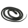 thumbnail image 1 of Juguete de serpiente falsa realista de goma grande de 47'' para accesorios de jardín y bromas prácticas. Negro, 1 of 9