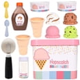 thumbnail image 4 of Hopscotch Lane Sweet Treats Ice Cream 15 Piece Set – Dessert Set & Doll Clothing for Children Ages 3+, 4 of 6