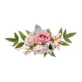 thumbnail image 2 of PEW Flores Flores Artificiales Luz Lujo Elegante Colores Silla Respaldo Flor para C, 2 of 9