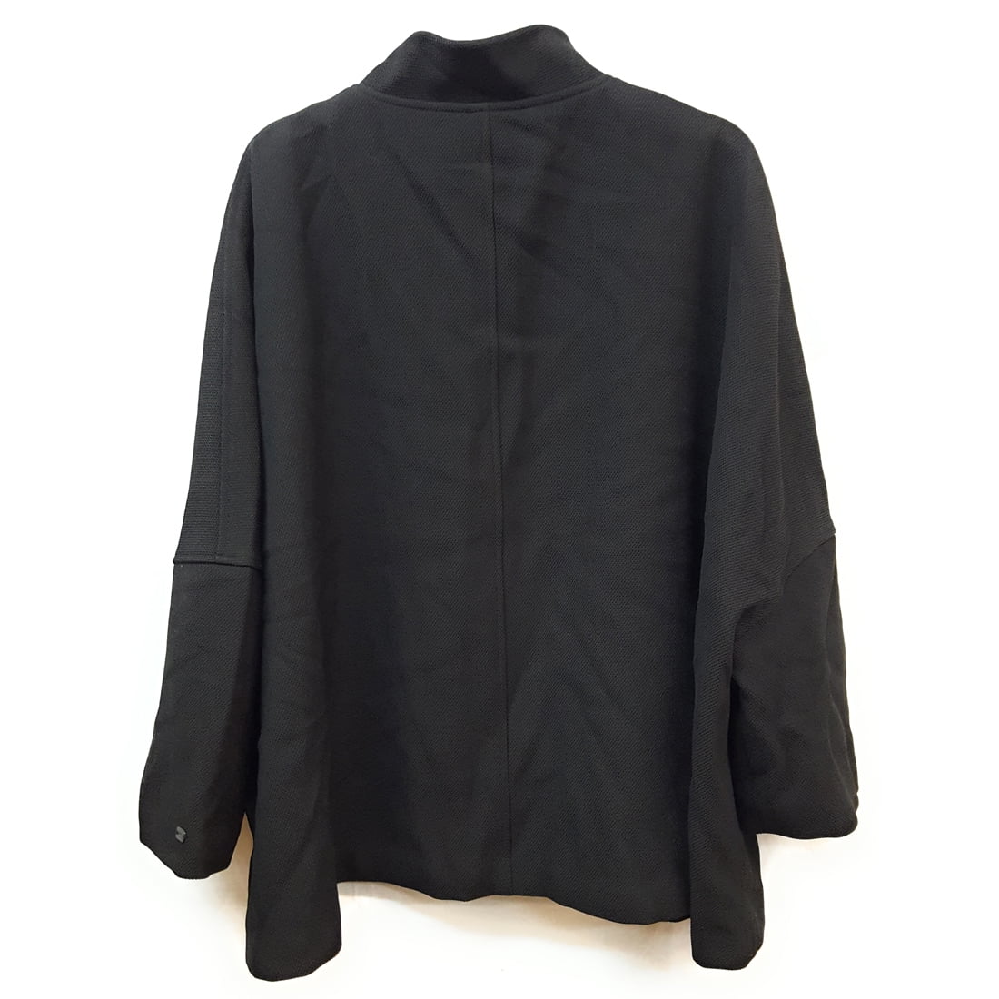 women's short sleeve black jacket