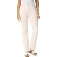 thumbnail image 2 of Gloria Vanderbilt Women's Amanda Classic High Rise Tapered Jean, Wispy Pink, 14 Short, 2 of 7