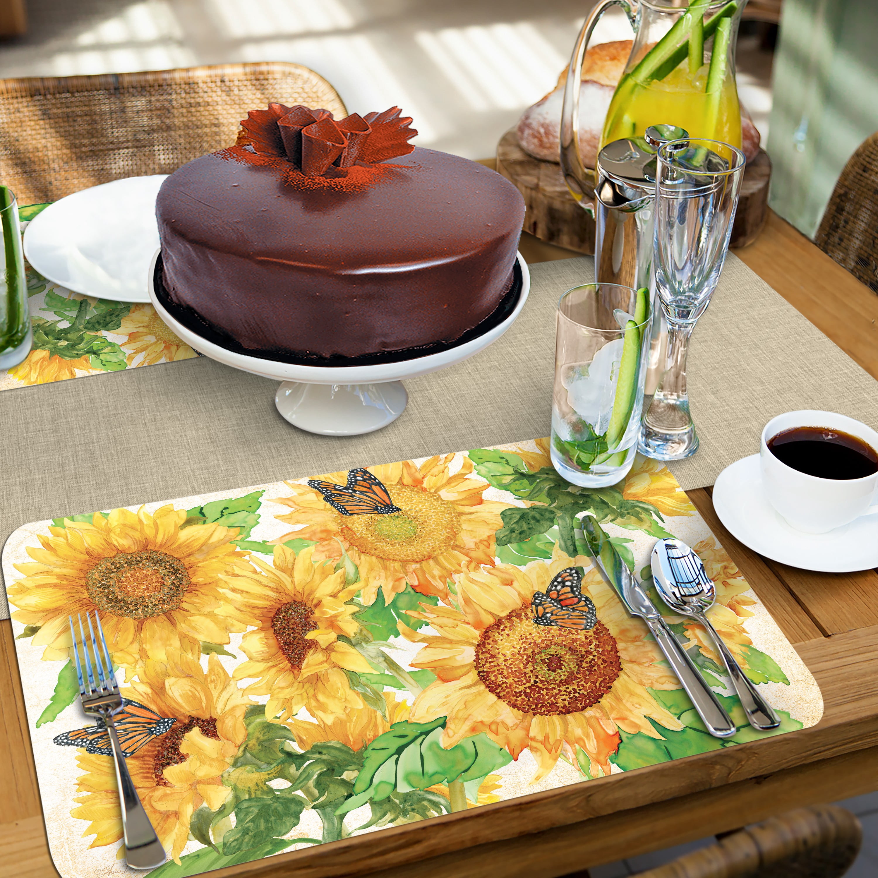 Sunflower Garden Rev Placemat