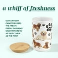 thumbnail image 3 of Greenline Goods Premium Dog Treat Ceramic Canister Set – Golden Retriever Airtight Canister for Fresh Treats, Ceramic Jar & Containers with Lids, Farmhouse Canisters, Ideal Kitchen Canisters, 3 of 7