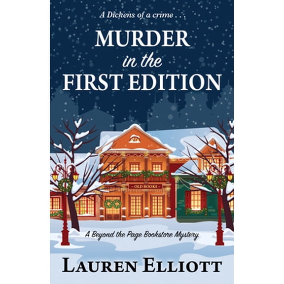 Pre-Owned Murder in the First Edition (Paperback) by Lauren Elliott