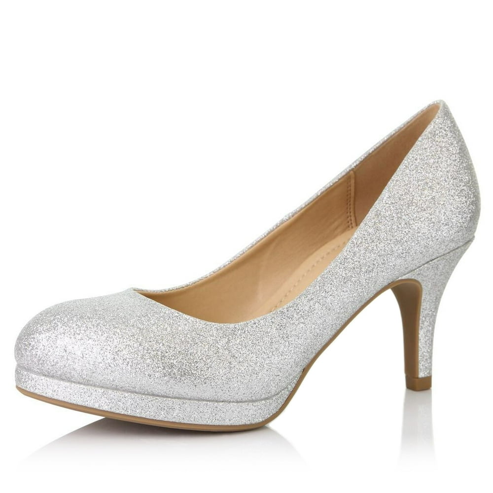 silver platform dress sandals