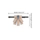thumbnail image 2 of CORBATAS DE RIBBON DE RINCON DE ELEGANCIA PARA MUJERES CON STRASS, CORBATA PREATADA PARA ESTILO CASUAL RETRO, 2 of 5