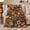 Cookie Trees, variant on Chocolate Boxes with Pears Apples and Holiday Greenery, Elegant Festive Sweets Style for Chocolate Lovers, Soft Flannel Blanket for Kitchen Nook and Guest Room, Christmas Gift, Home Decor