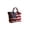 F, variant on Patriotic Quilted Tote Bag with American Flag and Heart Design, Large Capacity Shoulder Bag, Travel Duffel with Multi Pockets for Independence Day 4th of July Memorial Day Party Favors
