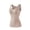 Coffee, variant on Women Sleeveless Thermal Tank Top Fleece Lined Warm Undershirts Padded Camisole Base Layer for Cold Weather