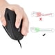 thumbnail image 2 of Ratón Ergonómico Vertical con Cable,Ratón Ergo óptico de 6 Botones con dpi de 3 Niveles 800 1000 1600,Ratón Vertical para Zurdos,para Computadora, Laptop, PC EOTVIA No, 2 of 7