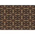 thumbnail image 1 of Ahgly Tapis Rectangulaire Lavable en Machine Intérieur Rouge Nuit, 2 Pieds x 3 Pieds, 1 of 7