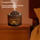 thumbnail image 5 of Difusor de aceite de aromaterapia, humidificador de vapor frío de 180 ml con llama y vapor volcánico, para dormitorio y oficina, con temporizador y apagado automático, regalo, 5 of 7