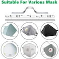thumbnail image 3 of Jinqian 100 PCS Nose Bridge Strips, Aluminum Metal Nose Strip, Shed Protector, Adjustable Nose Clips Wire for DIY Face Mask Making Accessories for Sewing Crafts, 3 of 6