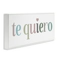 thumbnail image 3 of Stupell Industries Te Quiero Romantic Spanish Typography Painting White Framed Art Print Wall Art, 30 x 13, 3 of 9