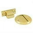 thumbnail image 2 of Deltana MDHF25CR003 2-3/8" Diameter Flush Magnetic Door Holder Lifetime Polished Brass, 2 of 2