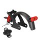 thumbnail image 3 of Amortiguadores Scooter Ulip Amortiguador trasero Kit de suspensión para patinete eléctrico con control remoto LED Luz trasera Guardabarros trasero Cubo de rueda Cubierta decorativa Compatible con pat, 3 of 4