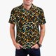 thumbnail image 1 of Fotbe Teal Leopard Camiseta Polo de Golf para Hombre con Estampado – Camisa Deportiva Transpirable con Cuello Abotonado-XX-Large, 1 of 6