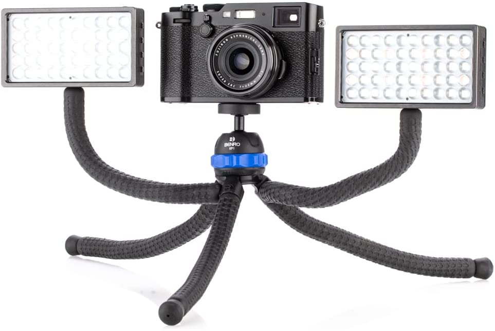 Benro KoalaPod Kit with Five Legs and Smartphone Holder, Flexible Bendable Tripod (KP1K)