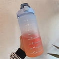 thumbnail image 2 of Jarra portátil, taza grande con marcador de tiempo motivacional de 2000 ML, botella de agua con colador extraíble, máxima comodidad, 2 of 2