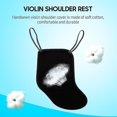 thumbnail image 5 of Violin Shoulder Rest Violin Velvet Shoulder Pad Violin Chin Rest Cover Protector For 4/4-4/3 Violin, 5 of 5