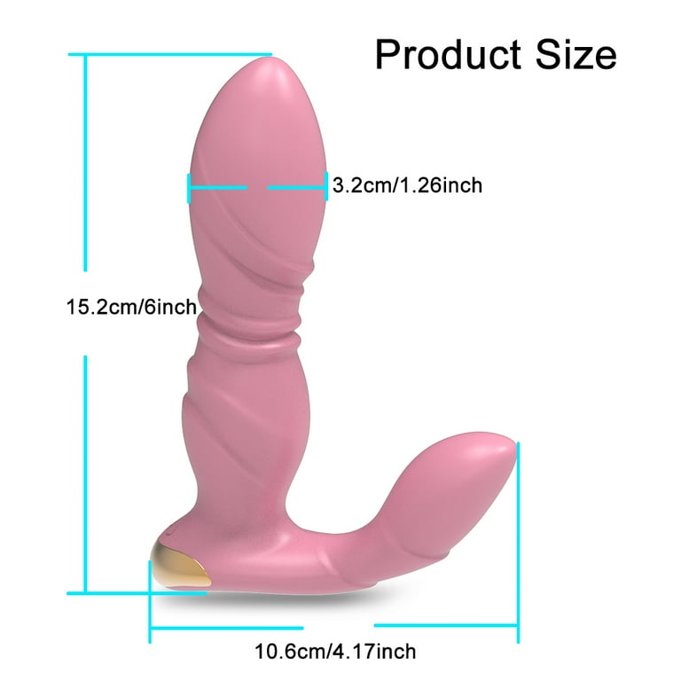 TLUDA Wearable Panty Vibrator with Remote for Women,Vibrating Butt Plug  Thrusting Anal Plug Vibrator Anal Toys - Walmart.com