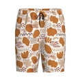 thumbnail image 3 of Yiaed Cartoon for Men's Soft Sleep Pajama Short Lounging Pajama Shorts-Large, 3 of 8