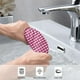 thumbnail image 3 of Fotbe Pink Gingham Toalla Premium con Patrón, Toalla de Microfibra de Secado Rápido, Ligera y Altamente Absorbente (27.5x16in), Ideal para Uso Diario, 3 of 6