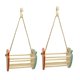 thumbnail image 2 of 2x Pequeñas Jaulas Para Mascotas Columpio Columpio Juguetes Escalada Para Mascotas Juguetes Para Masticar Artículos Para Mascotas Yuyangstore Birds Small Pet Swing Toy, 2 of 8