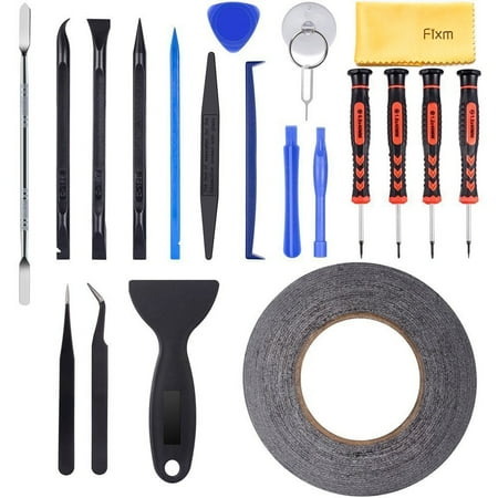 Fixm 21 pieces Premium Opening Pry Tool Repair Kit and Screwdriver Set for iPhone (GSM/CDMA)/ iPad