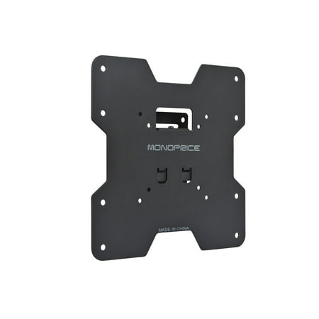 Monoprice Tilt TV Wall Mount Bracket For TVs 24in to 37in | Max Weight 80lbs, VESA Patterns Up to 200x200, Concrete / Brick