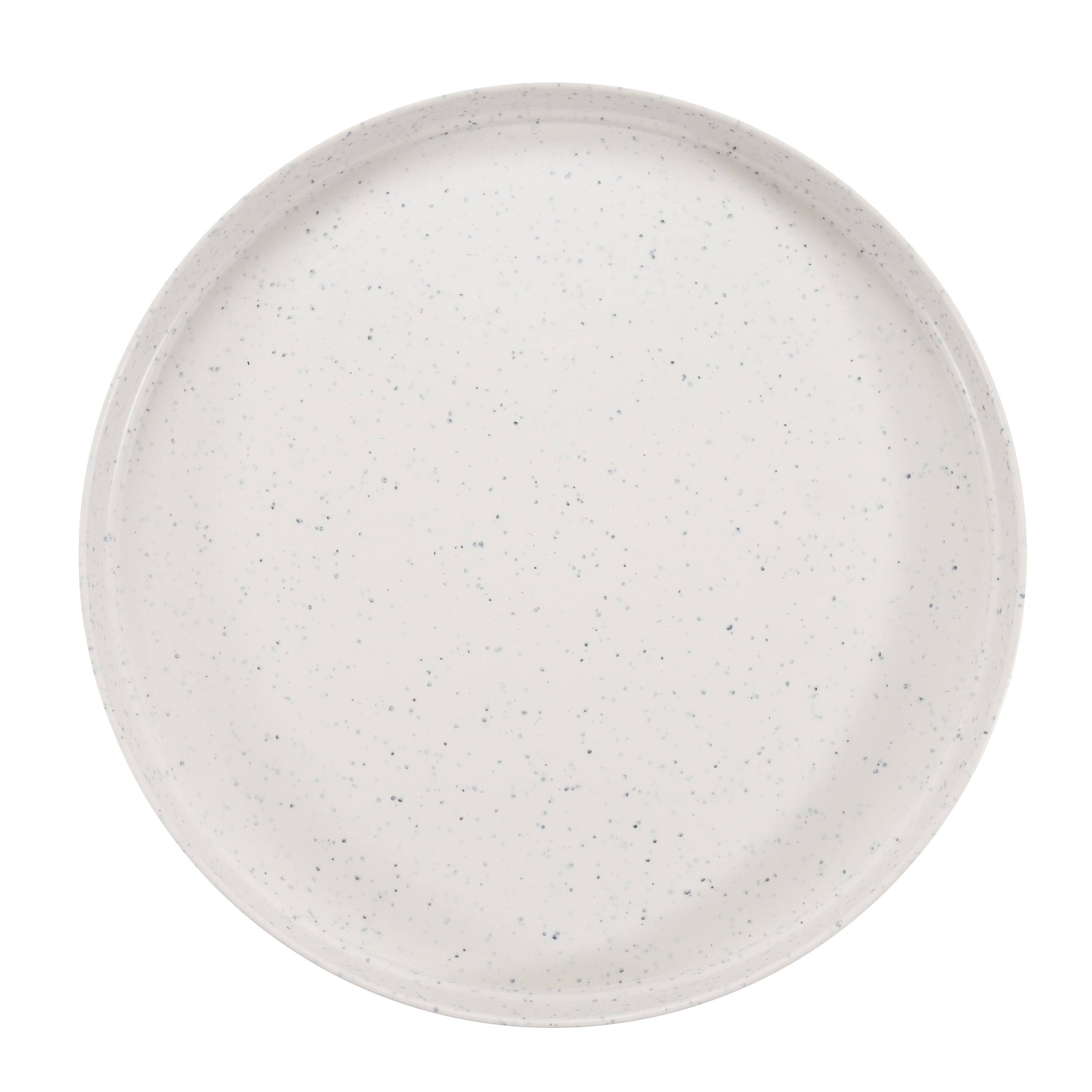 Mainstays 10-Inch Eco-Friendly Recycled Plastic Dinner Plate, Vanilla Dream