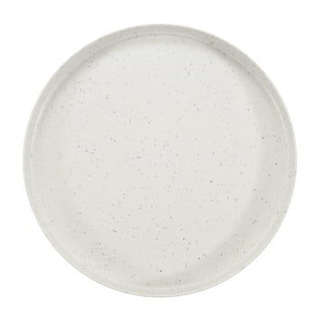 Mainstays 10-Inch Eco-Friendly Recycled Plastic Dinner Plate, Vanilla Dream