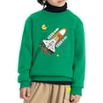 thumbnail image 3 of Kiijoy Toddler Boys Sweatshirt Rocket Print Crew Neck Pullover Top, Sizes 3-4, 3 of 5