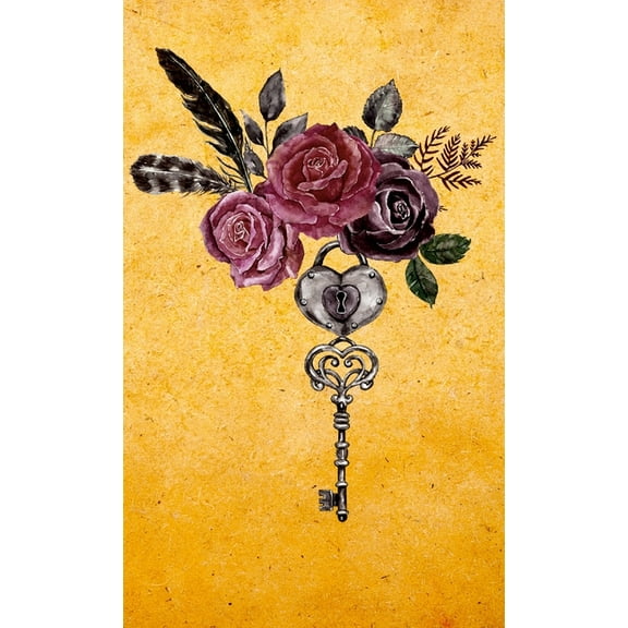 Vintage pocket notebook Floral, (Paperback)