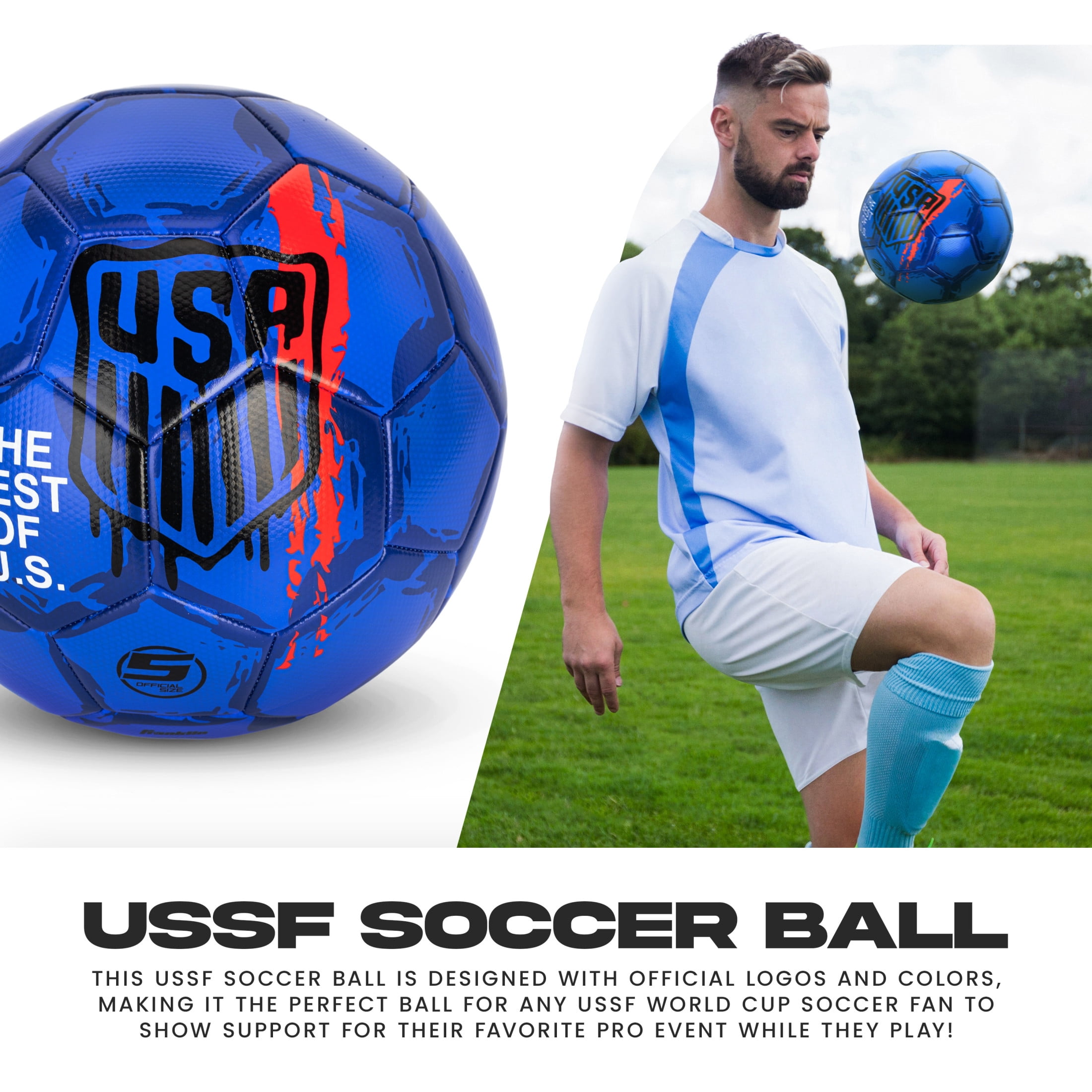 Franklin Sports Official US Soccer Federation (USSF) Soccer Ball
