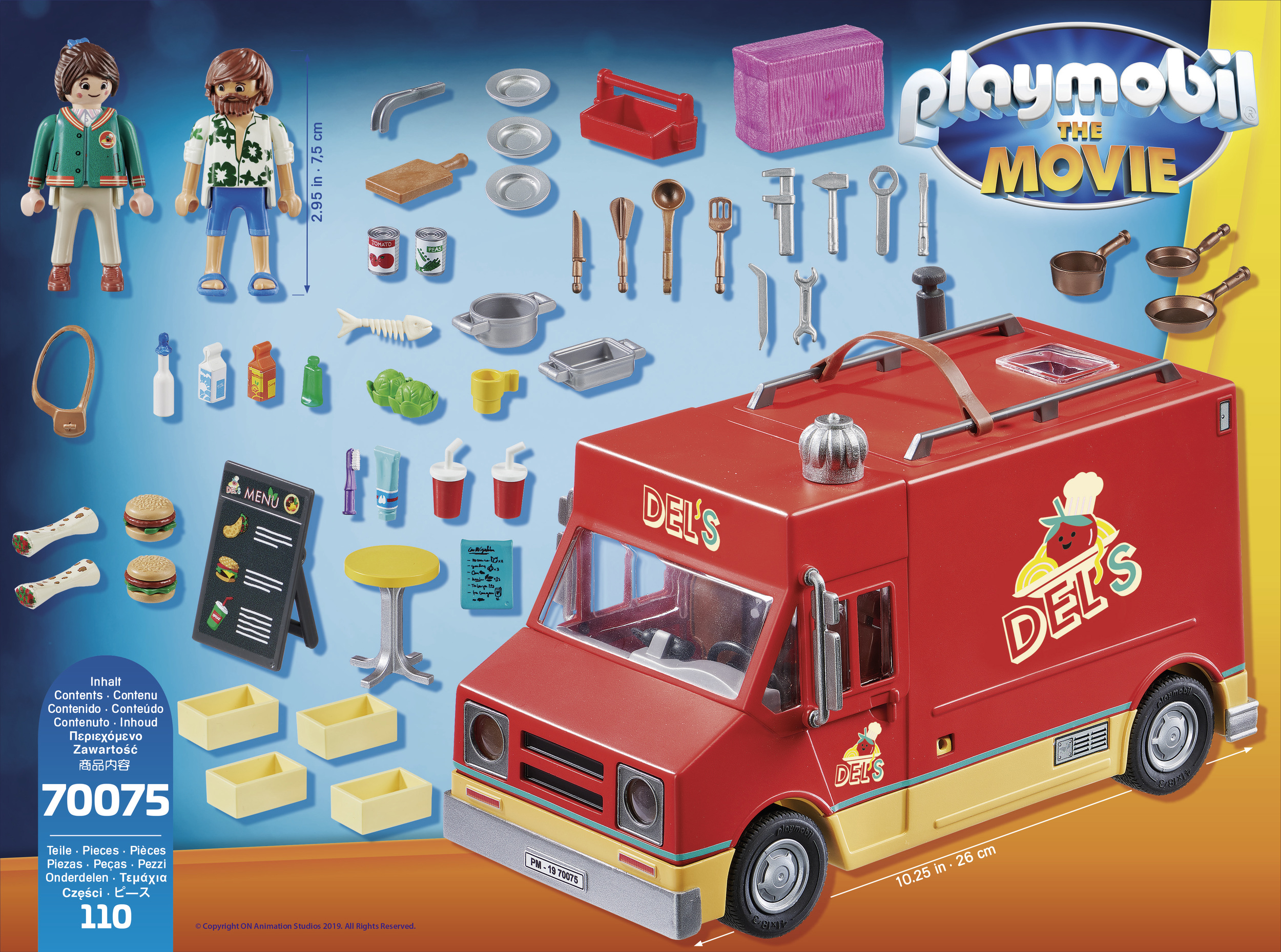 PLAYMOBIL THE MOVIE Del's Food Truck - image 5 of 6