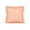 Orange #2, variant on Striped Ruffle Throw Pillow Cover, Orange White Decorative Cushion Case for Sofa Couch Bedroom Living Room Farmhouse Style Pillowcase, 17.72x17.72Inch