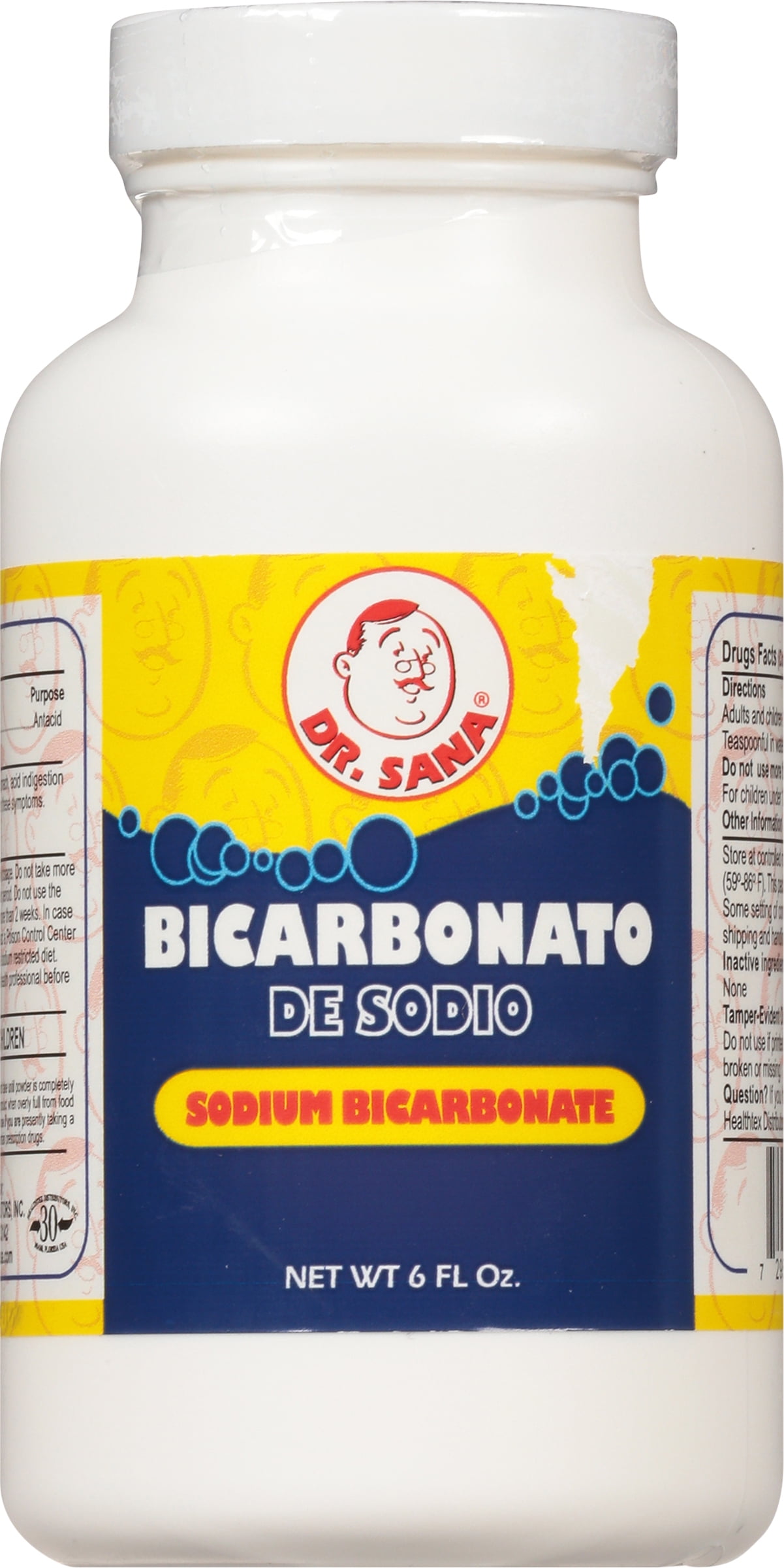 (12 pack) Healthtex Dr Sana Sodium Bicarbonate, 6 oz