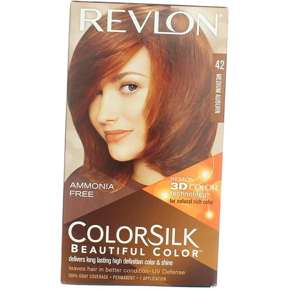 REVLON Colorsilk #42 Auburn Moyen 6/paquet