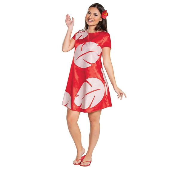Disguise Deluxe Lilo Women's Fancy-Dress Costume for Adult, M