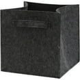 thumbnail image 1 of Shisuyan Boîtes de Rangement Feutre Gris Foncé 1Pcs pour Usage Domestique, 1 of 9