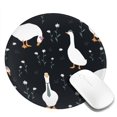 thumbnail image 2 of Disketp Fashionable Goose Small Mouse Pad 7.9x7.9 Inches,Washable Round Mousepad For Office Laptop Computer,Non-Slip Rubber Base Mouse Pads For Wireless Mouse, 2 of 8