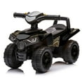 thumbnail image 5 of RealTree: Quad Push Car - Black - Foot-To-Floor Ride-On Toy, 4 Wheeled ATV Vehicle, Reastic Engine Sound, Walker Handle, Licensed, Toddlers-Kids 12mo+, 5 of 9