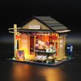 thumbnail image 4 of Casa de muñecas en miniatura YONGSHENG de madera Con luces LED regalo de cumpleaños, 4 of 5