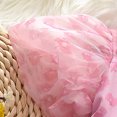 thumbnail image 4 of XASZHN Robes d'Été pour Filles Robe d'Été 2025 Nouvelle Jupe pour Enfants Super Fée Bao Peng Robe d'Été Fille Robe Princesse Rouge 5-6 Ans Robe d'Été pour Filles, 4 of 8