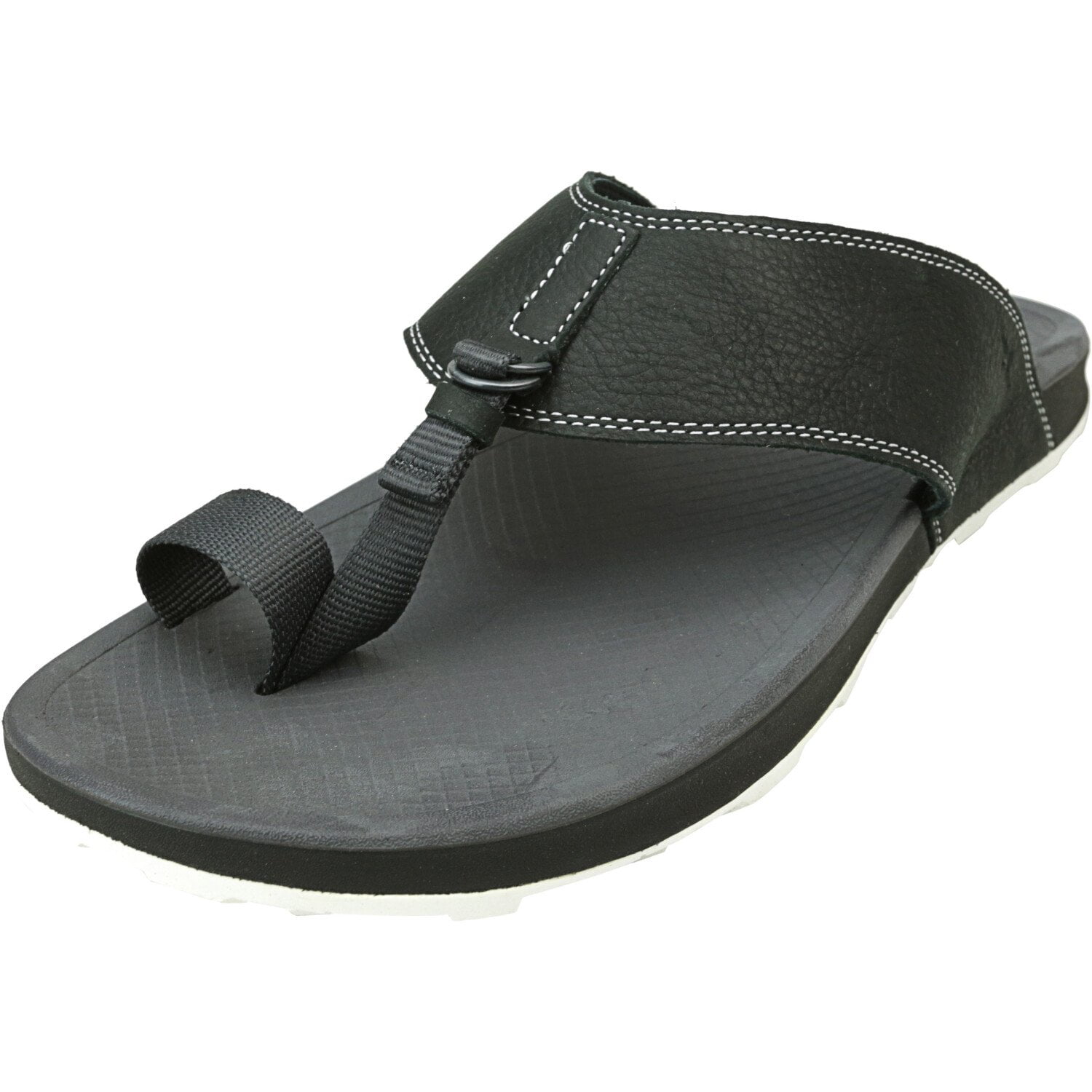 black leather chacos