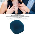 thumbnail image 4 of Velvet Jewelry Gift Box, Soft Lining Jewelry Storage Box Wedding Ceremony Engagement  Box Jewelry Storage Display Case for Pendant Bracelet  Earring, 4 of 8