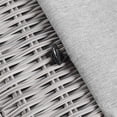 thumbnail image 5 of Modway Conway Outdoor Patio Wicker Rattan Ottoman in Light Gray Gray, 5 of 8