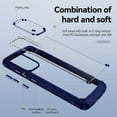 thumbnail image 2 of Phone Case for Samsung Galaxy A52/A52S 5G Clear Transparent TPU Cell Cover with Screen Protector and Slim Shockproof Silicone Military Grade Protective A 52 S 4G G5 52A S52 52S Women Men Blue, 2 of 7