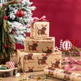thumbnail image 4 of Kraft Dog Christmas Wrapping Paper - Mini Roll - 17 Inch x 16.5 Feet - Dachshund Dog and Merry Christmas Wrapping Paper for Xmas Holiday, Party Celebration, 4 of 9